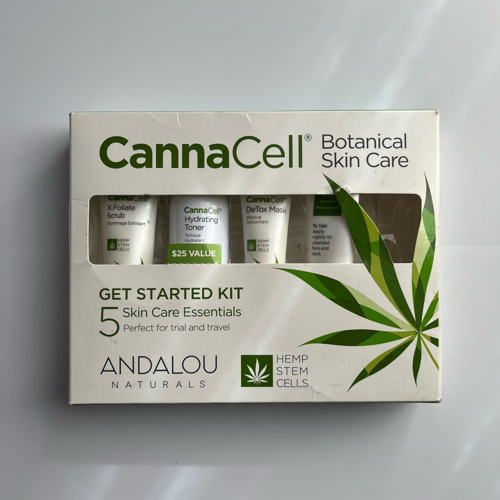 CannaCell Botanical Skin Care 5 Essentials Starter Kit
